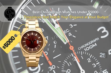 chronograph watches under 5000